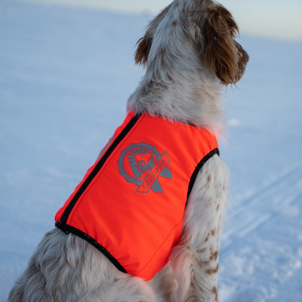 Signal beskyttelsesvest hund med ullfór og refleks