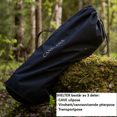 SHELTER - Canelana beskyttende vind-/varmepose hund