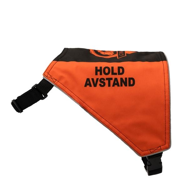 Canelana markeringsdekken-treningsvest hund: hold avstand