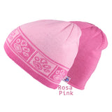 Birk wool hat - paw print pattern
