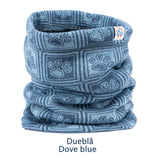 Rana merino wool neck warmer with fleece lining – paw print