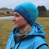 Birk lue i ull - potemønster